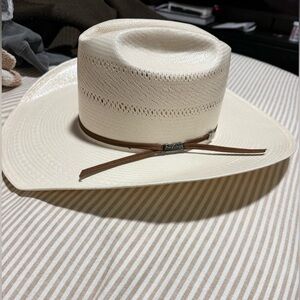 Straw hat cowboy hat